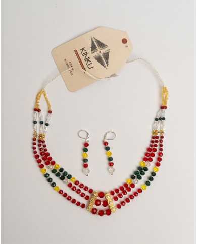 COLLAR YUYAY KAWIÑA 3 FILAS