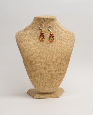 COLLAR WIÑARIK ROJO CASCADA