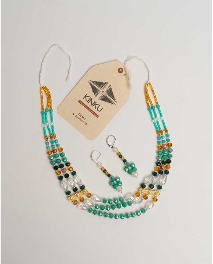 COLLAR KAMANA PETROLEO 3 FILAS