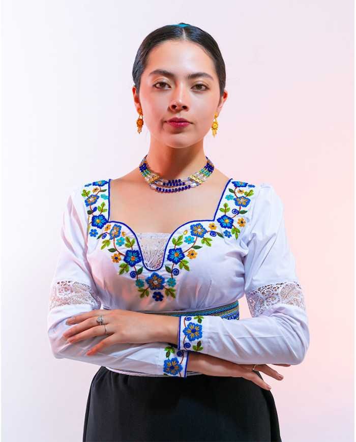 COLLAR KAMANA AZUL 3 FILAS