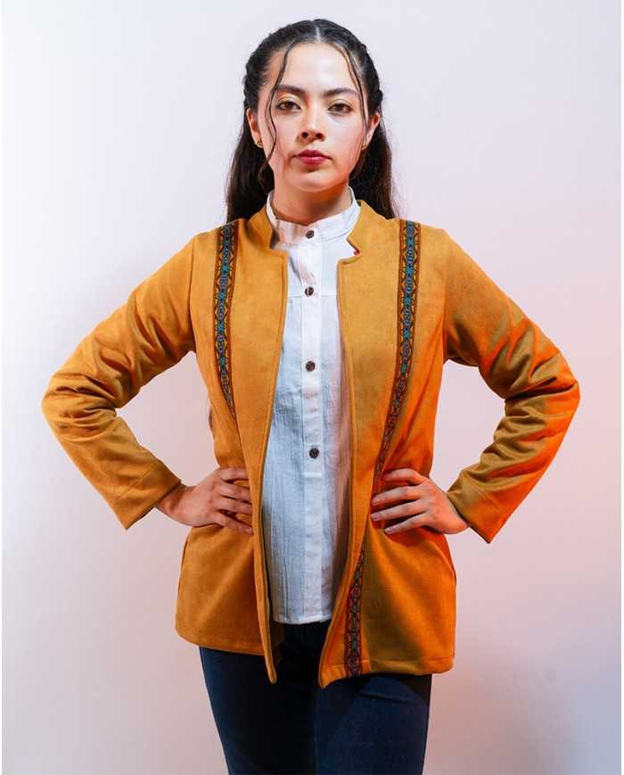 CHAQUETA MAYSUMAK CAMEL