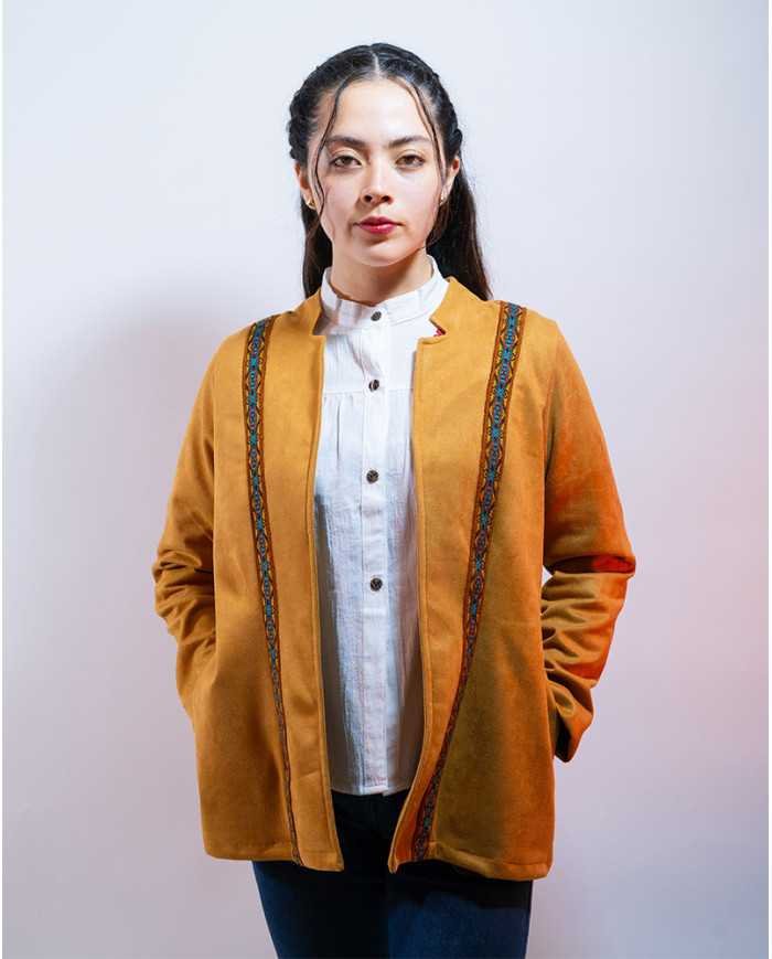 CHAQUETA MAYSUMAK CAMEL
