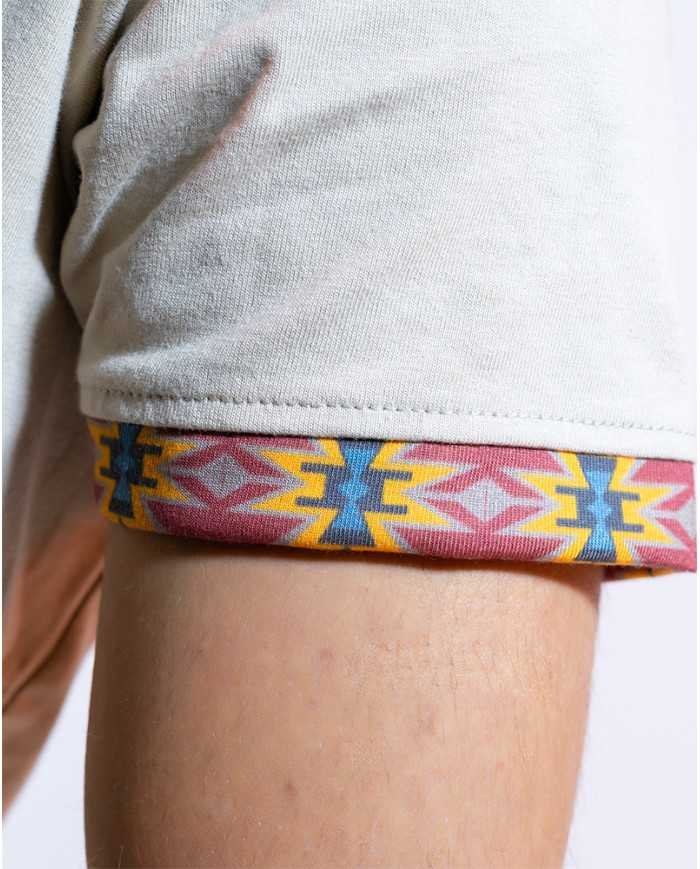 CAMISETA AYA BEIGE HOMBRE