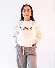 BUZO KINTI CREMA MUJER