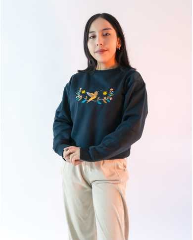 BUZO KINTI AZUL MUJER