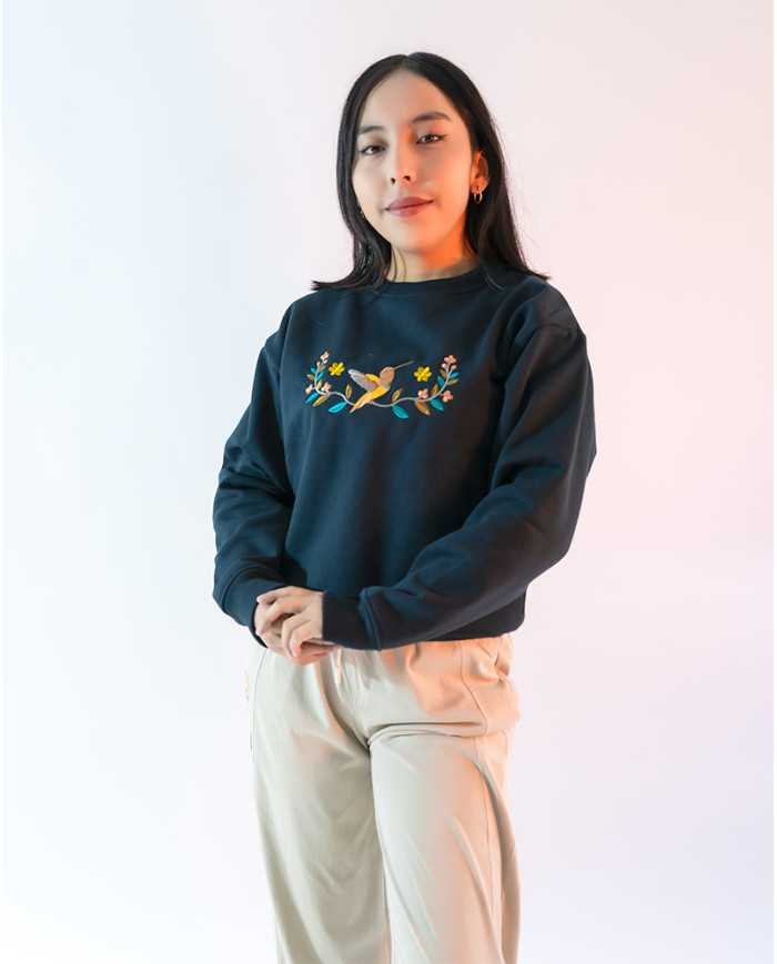 BUZO KINTI AZUL MUJER