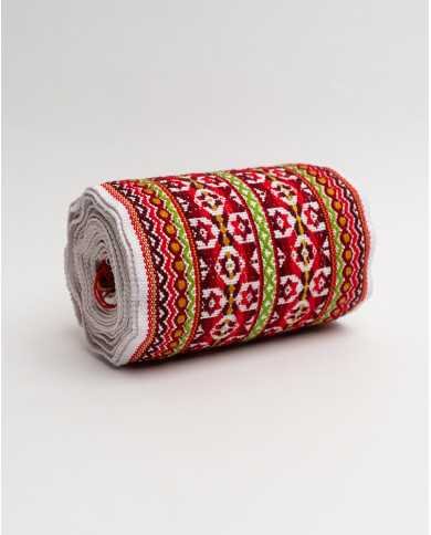FAJA MAKI ACHIK ROJO TEJIDO ANCHA