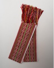FAJA MAKI ACHIK ROJO TEJIDO ANCHA