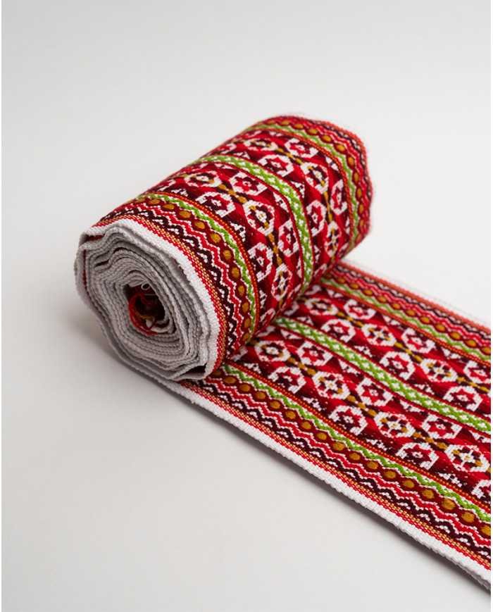 FAJA MAKI ACHIK ROJO TEJIDO ANCHA