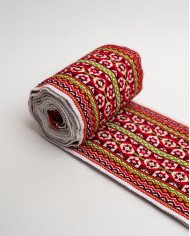 FAJA MAKI ACHIK ROJO TEJIDO ANCHA