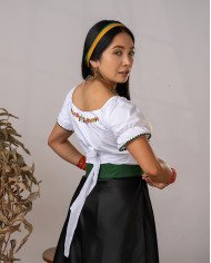 BLUSA KATIK VERDE BORDADO ORLÓN