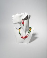 COLLAR Y ARETES PISHIKSISA KAWIÑA CRISTALES