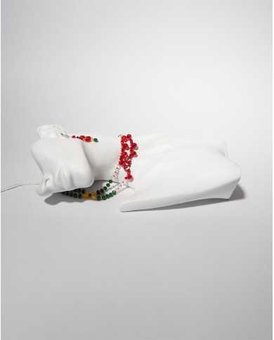 COLLAR Y ARETES PISHIKSISA KAWIÑA CRISTALES