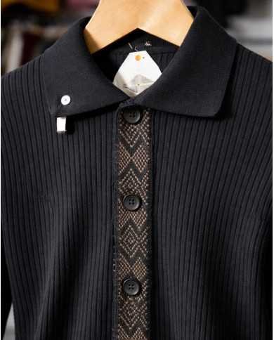 SUÉTER SINCHI TEJIDO NEGRO