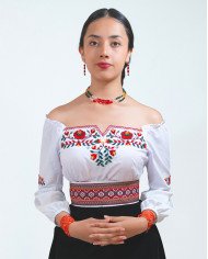 BLUSA YACHAK KAWIÑA BORDADO ORLÓN