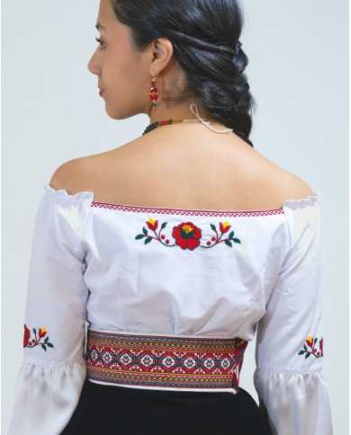 BLUSA YACHAK KAWIÑA BORDADO ORLÓN