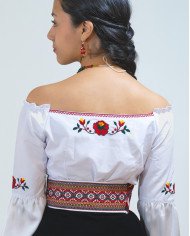 BLUSA YACHAK KAWIÑA BORDADO ORLÓN