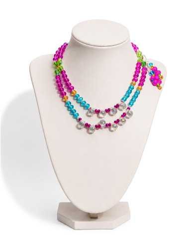 COLLAR WALLPAY FUCSIA 2 FILAS