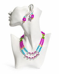 COLLAR WALLPAY FUCSIA 2 FILAS