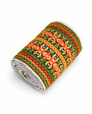 FAJA YACHAK MOSTAZA TEJIDO ANCHA