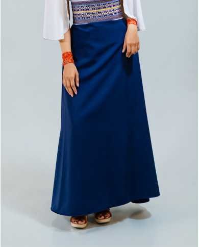 ANACO SEMICAMPANA AZUL REY