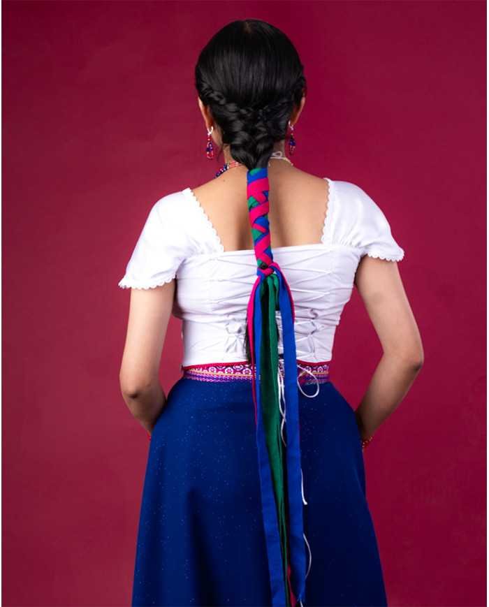 BLUSA KUSHIKUY BORDADO ORLÓN