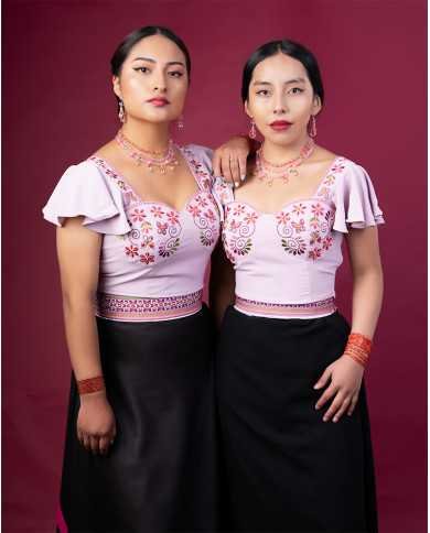 BLUSA KUSHIKUY BORDADO SEDA (S)