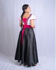 BLUSA MINI BLANCO TEJIDA